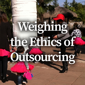Weighing the Ethics of Outsourcing Cover